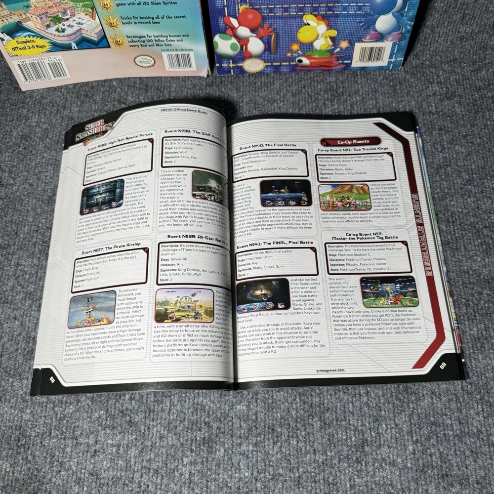Super Smash Bros Brawl, Yoshi's Story, Super Mario Sunshine Game Guides Nintendo - Picture 11 of 16